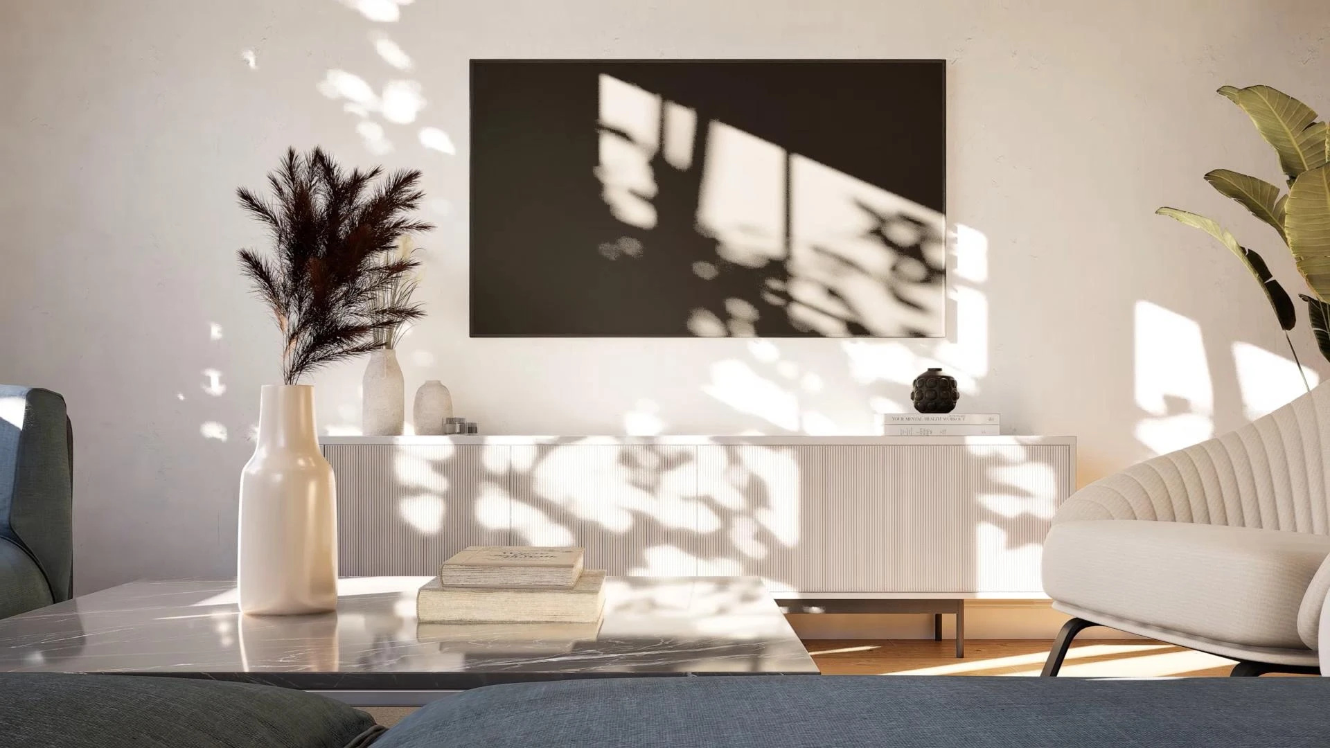 Penthouse living room animation